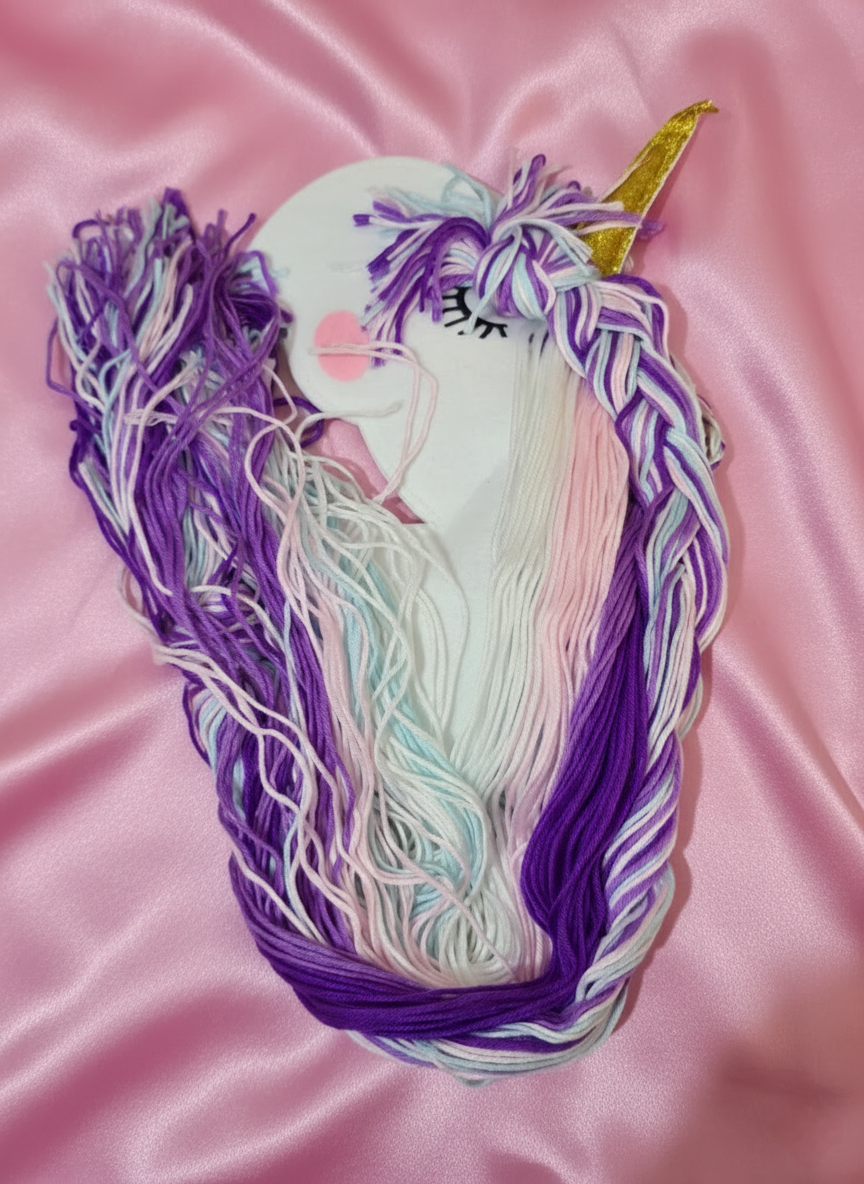 Unicorn Hair Accessories Organizer – Rainbow Hanging Storage Holder 🦄🌈✨