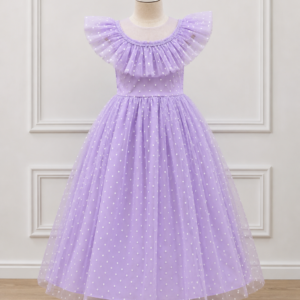 Lilac Polka Dot Frock