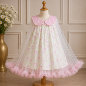 Pink Tulip Princess Frock