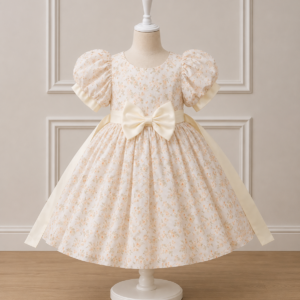 Elegant Floral Party Frock