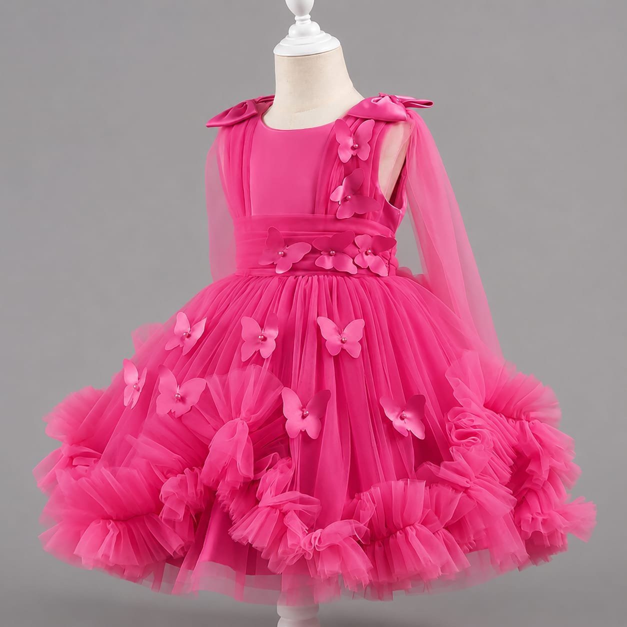 Butterfly Net Princess Frock - Image 10