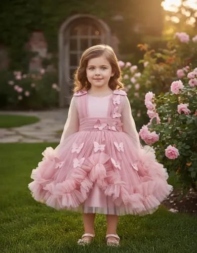 Butterfly Net Princess Frock - Image 7