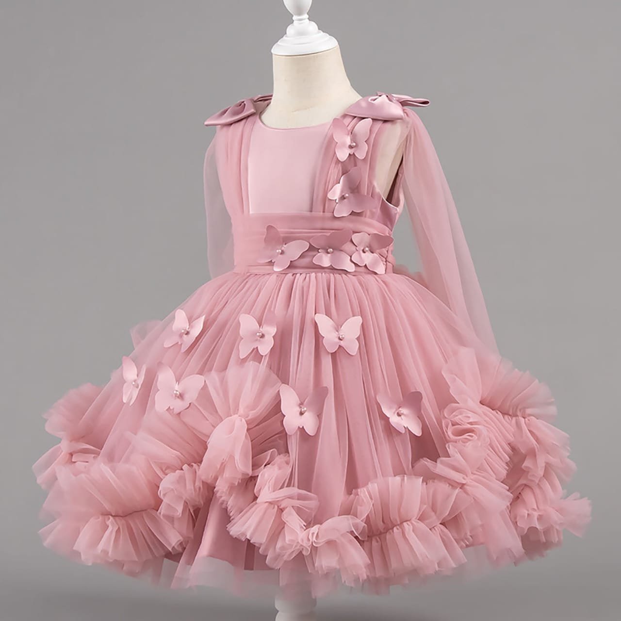 Butterfly Net Princess Frock - Image 3