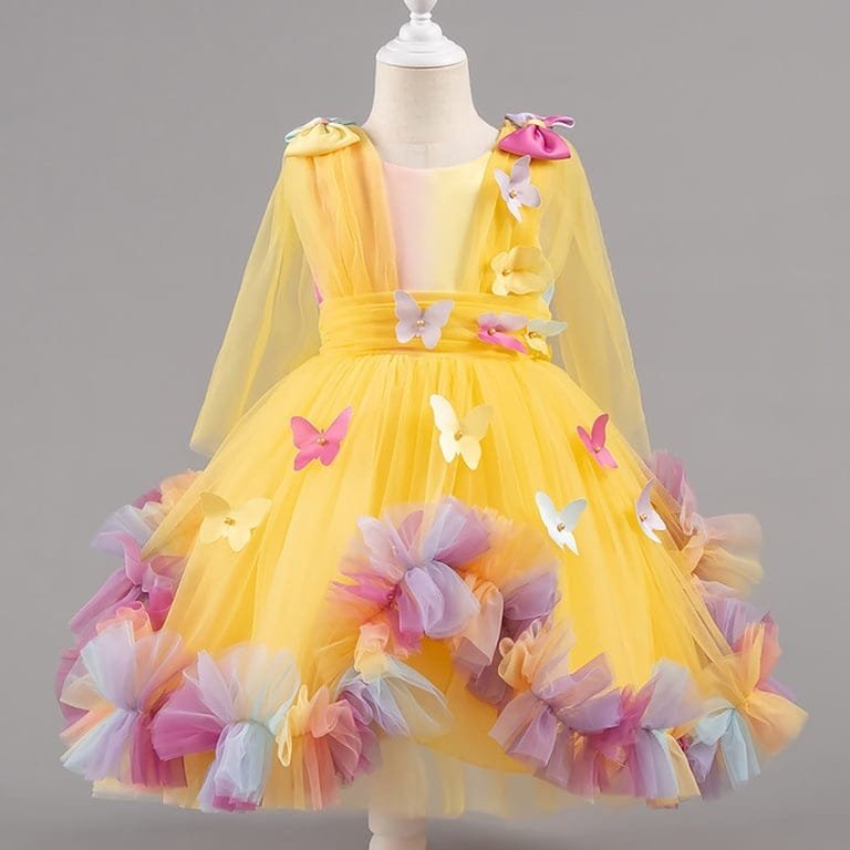 Butterfly Net Princess Frock - Image 2