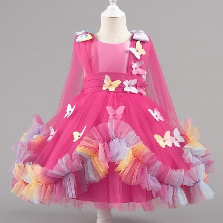 Butterfly Net Princess Frock - Image 6