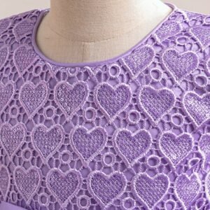 Luxury Lavender Princess Frock