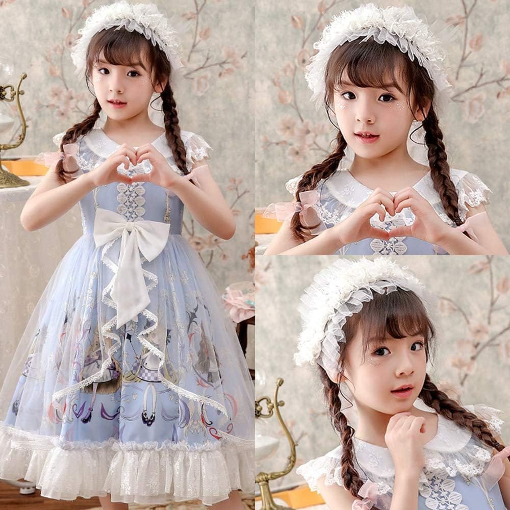 Elegant Blue Princess Frock - Image 2