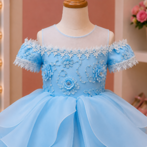 Elegant Off Shoulder Frock