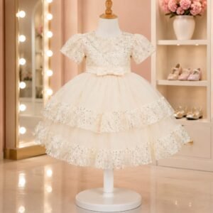 Elegant Sequin Princess Frock