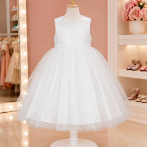 Elegant Pearl Princess Frock