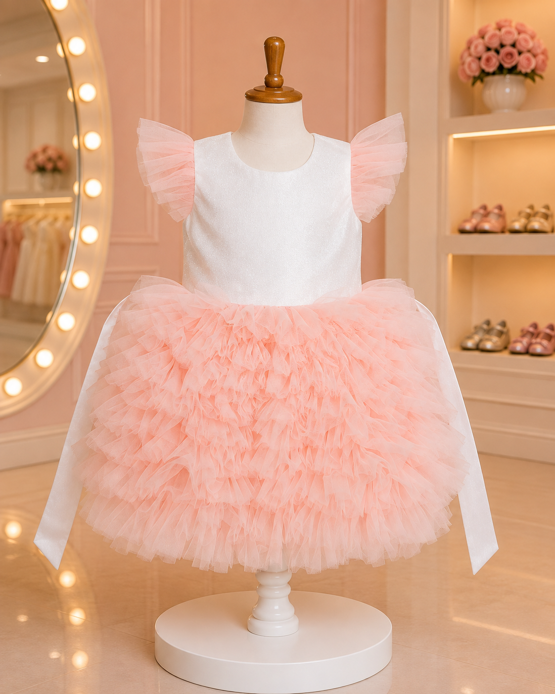 Elegant Tulle Princess Frock