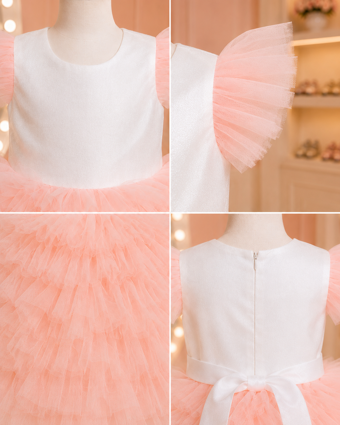 Elegant Tulle Princess Frock - Image 2