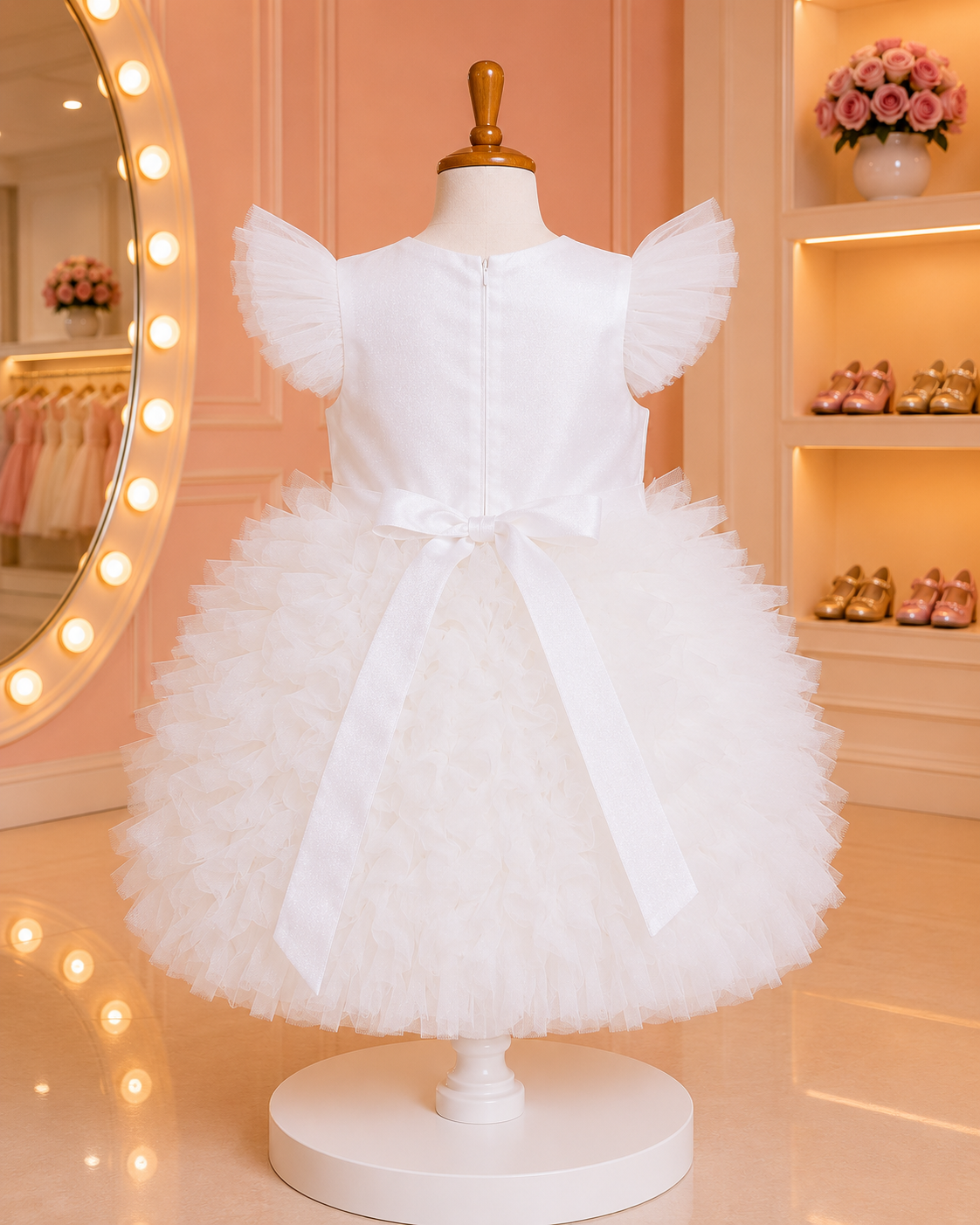Elegant Tulle Princess Frock - Image 5