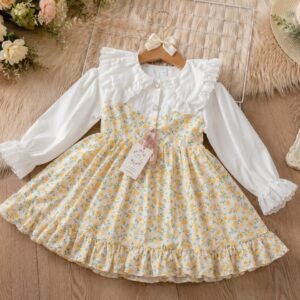 Sunny Floral Girls Frock