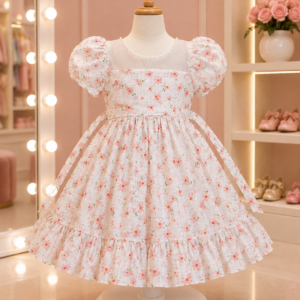 Charming Floral Printed Frock