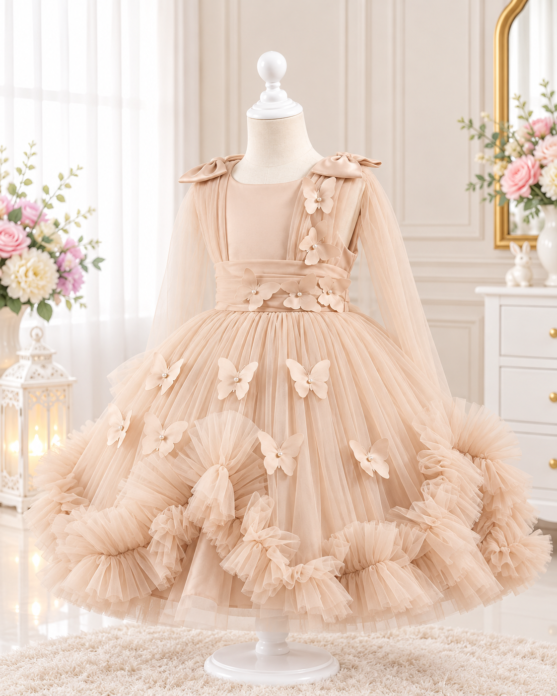 Butterfly Net Princess Frock - Image 10