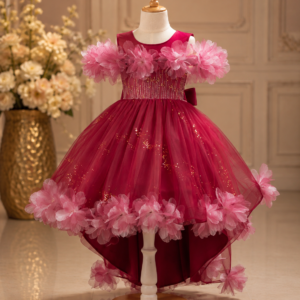 Floral Tail Princess  Frock