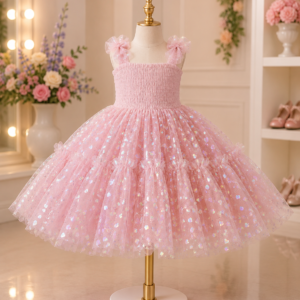 Pretty Shimmer Party Princess Frock