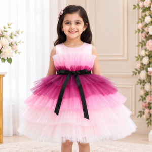 Two Tone Tulle Party Frock