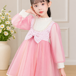 Candy Pink Glitter Party Frock